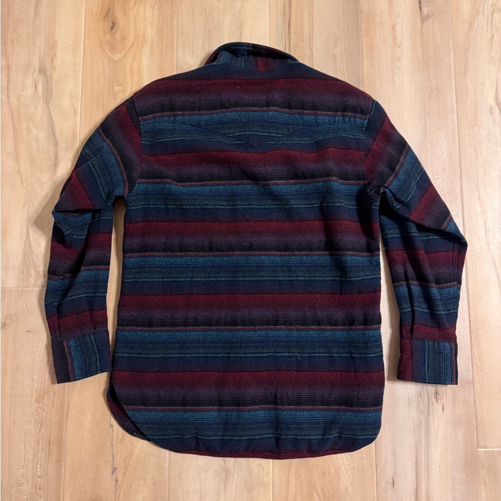 Pendleton Wool Button-Up Shirt Size Medium - image 2